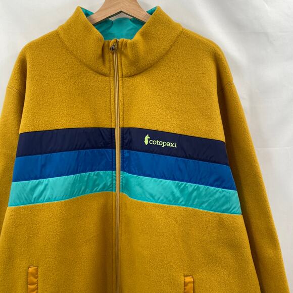 Cotopaxi 4X Yellow Teca Fleece Full-Zip Jacket - Picture 3 of 7